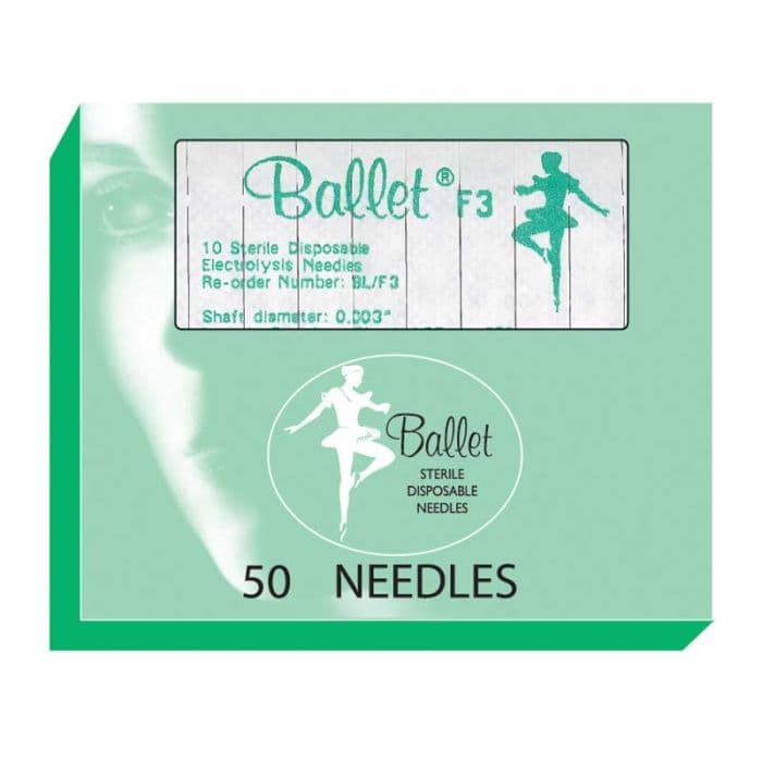 BALLET - NEEDLES - Stainless Steel F 003 - 50 Pack