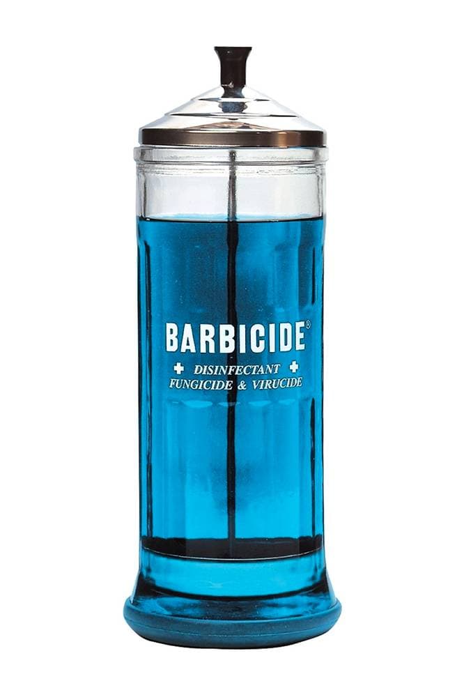 Barbicide Sterilising Glass Jar - Tall