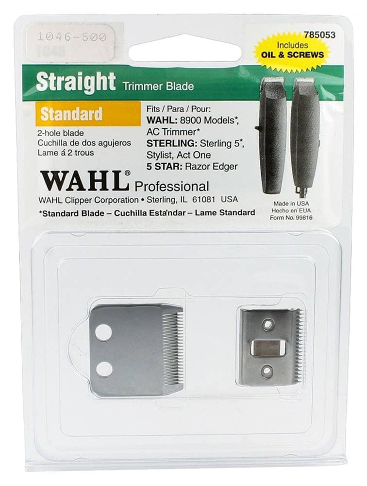 Wahl - Blade Set - Straight - 8900, AC, Sterling 5