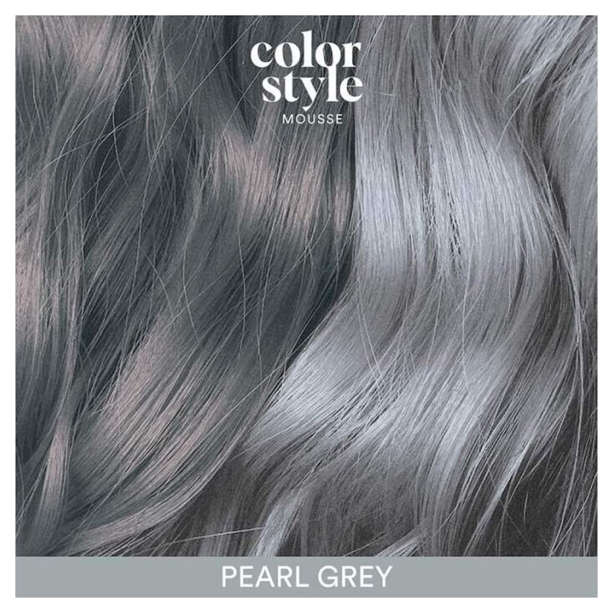 INDOLA - COLOR STYLE MOUSSE - Pearl Grey - 200ml - Image 2