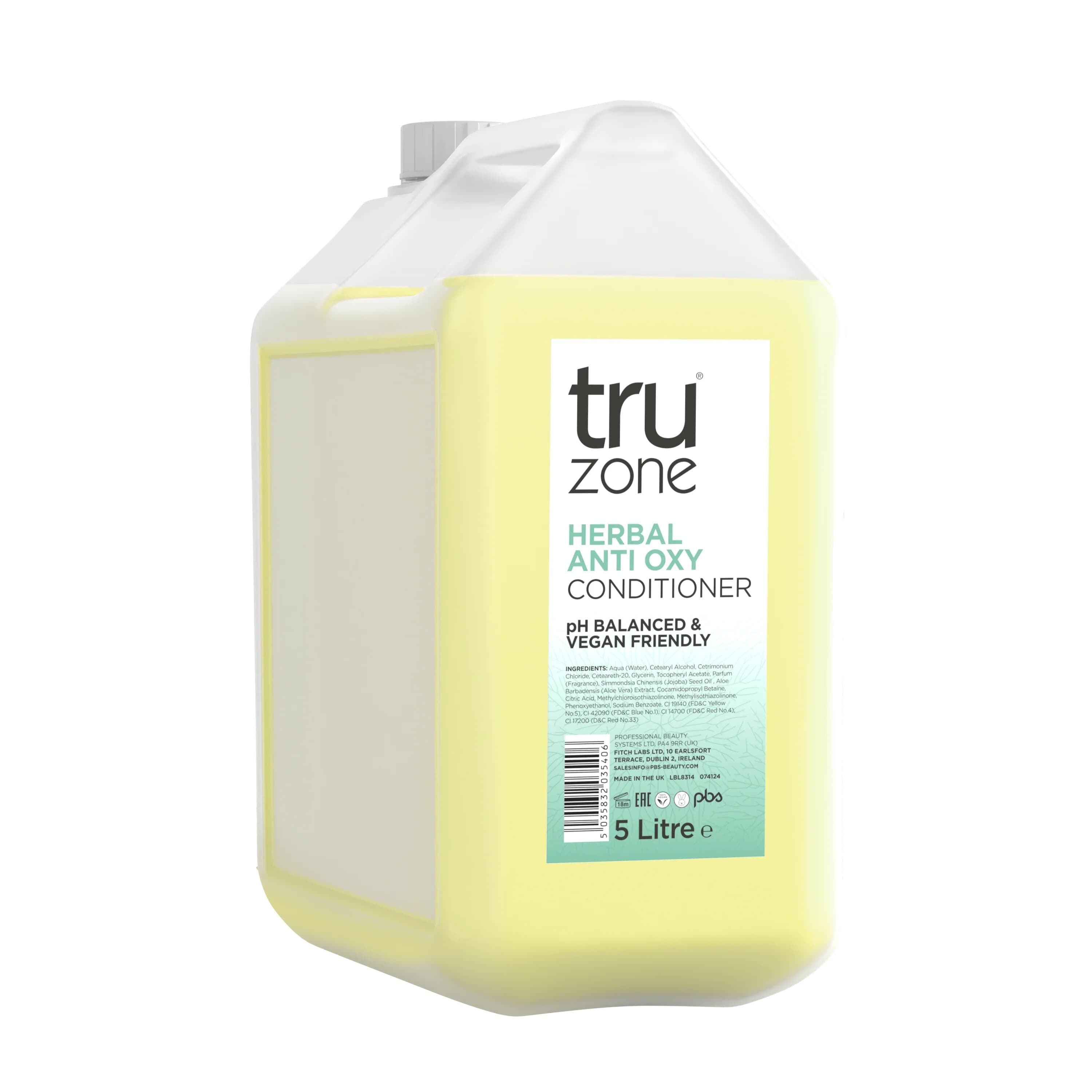 TRUZONE HAIRCARE -  Herbal Anti Oxy 5ltr