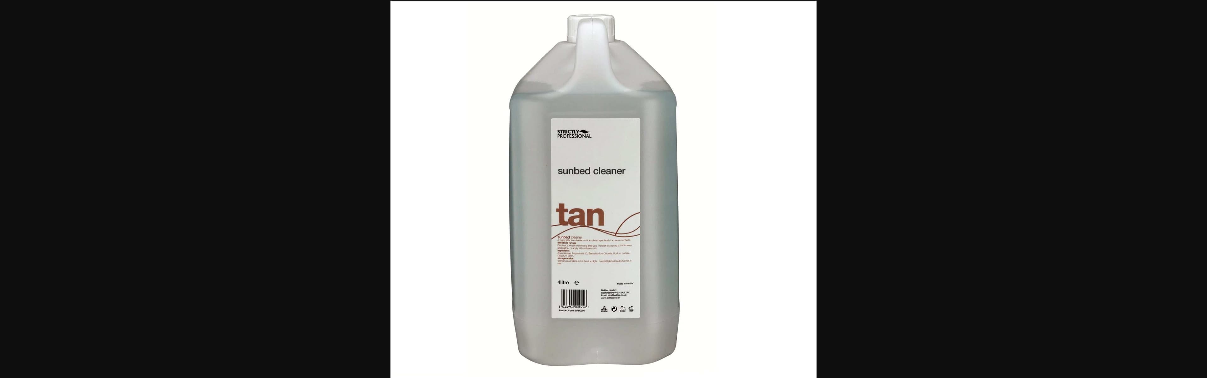 SP - TANNING - Sunbed Cleaner - 4Ltr