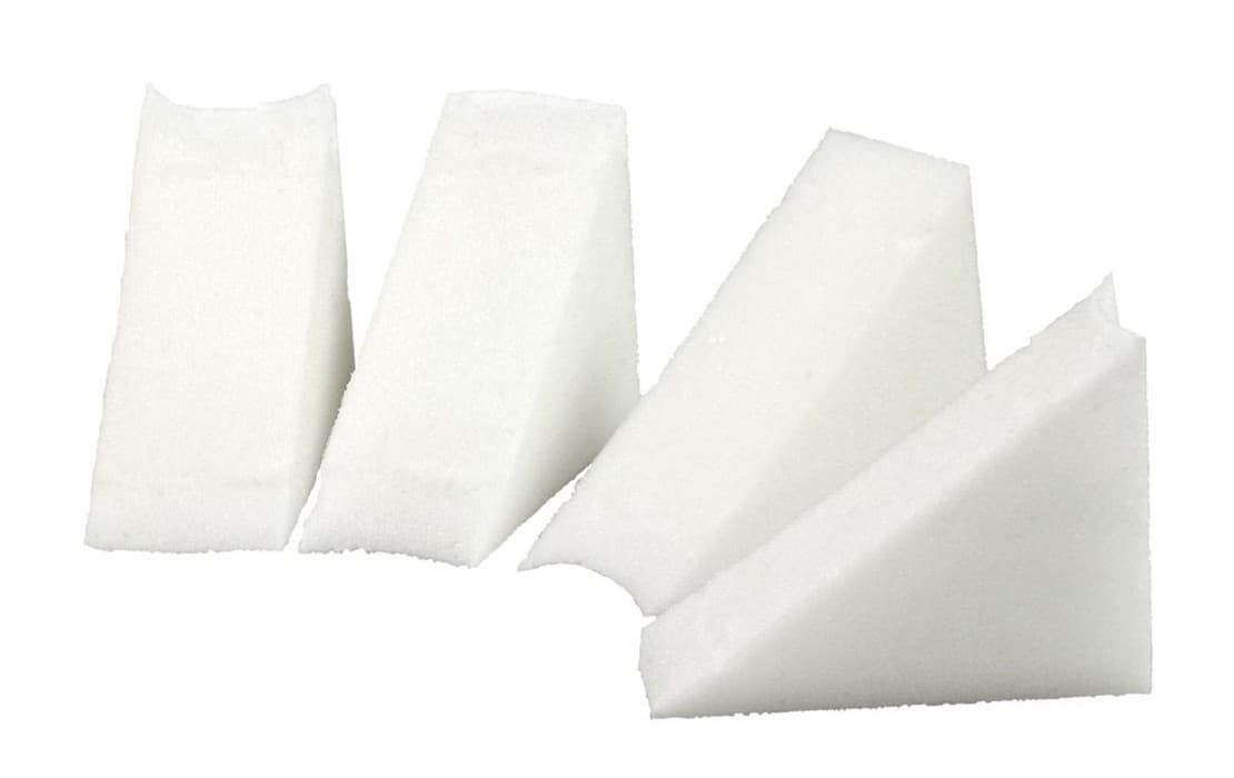 SP - FACIAL IMPLEMENTS - Foam Make Up Wedges - 4 Pack