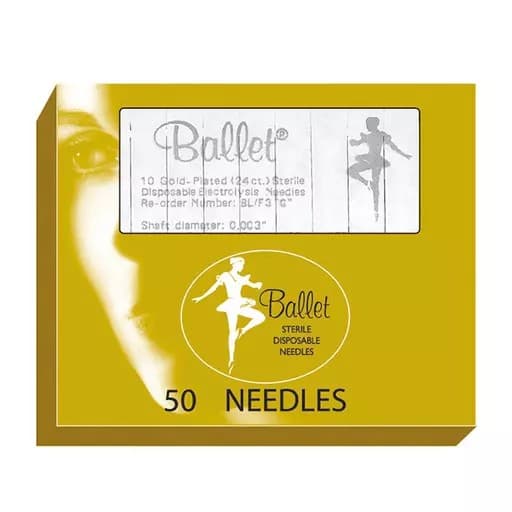BALLET - NEEDLES - Gold F 005 - 50 Pack