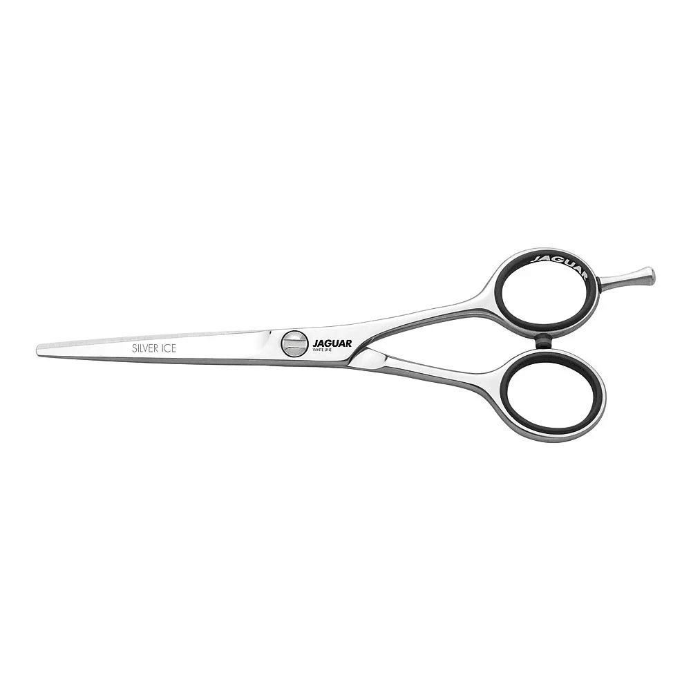 JAGUAR SCISSORS - WHITE LINE - Silver Ice 6"