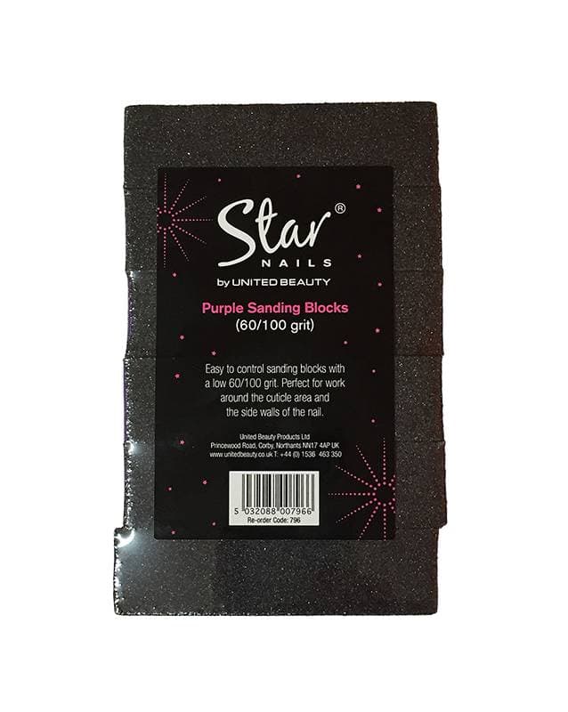 Purple Sanding Block (60/100)