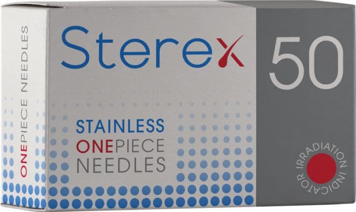 STEREX - NEEDLES - Stainless Steel OnePiece F3S