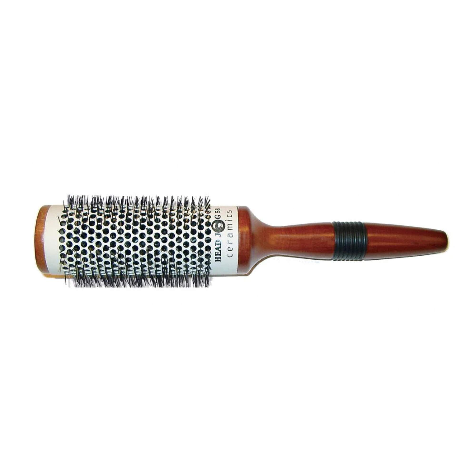 Head Jog 57 Wood Ceramic Radial Brush 38mm - Image 2