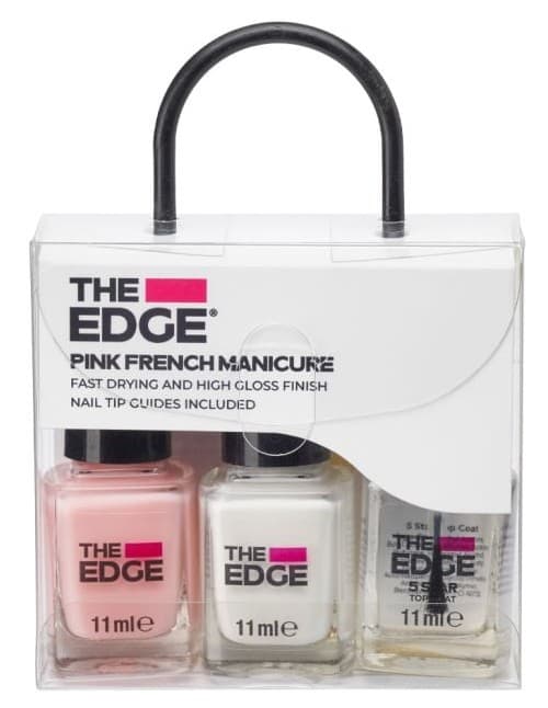 THE EDGE - NATURAL FRENCH MANICURE SETS - Pink