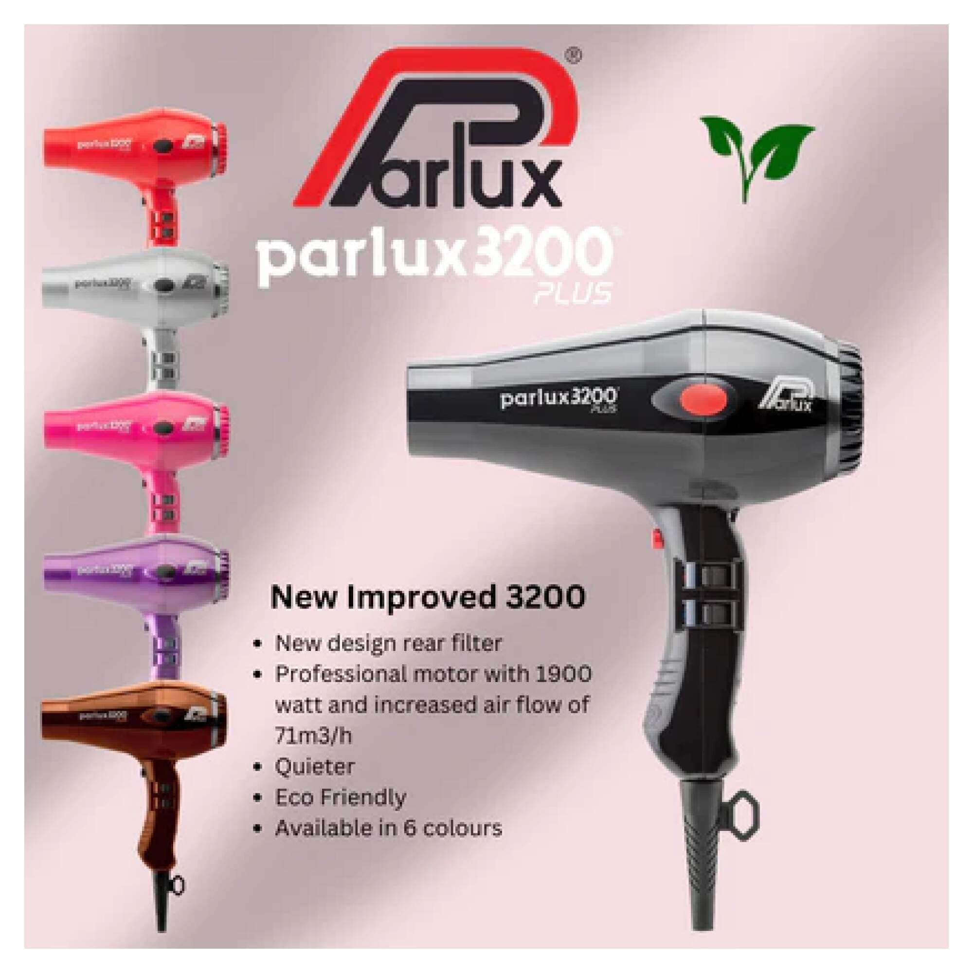 PARLUX - 3200 PLUS - Black - Image 2