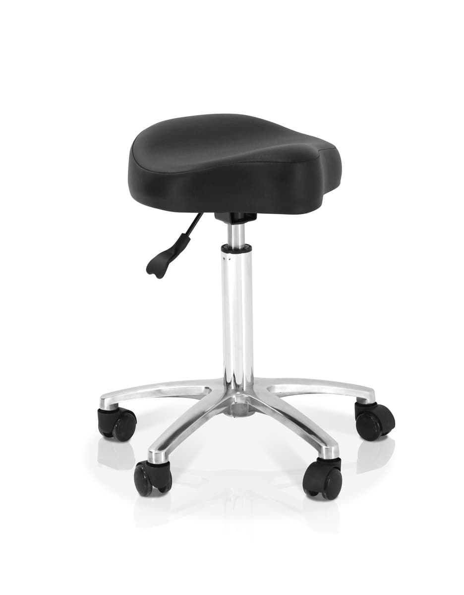 Next Day Despatch (£10 surcharge) Salon - Mustang Stool Black