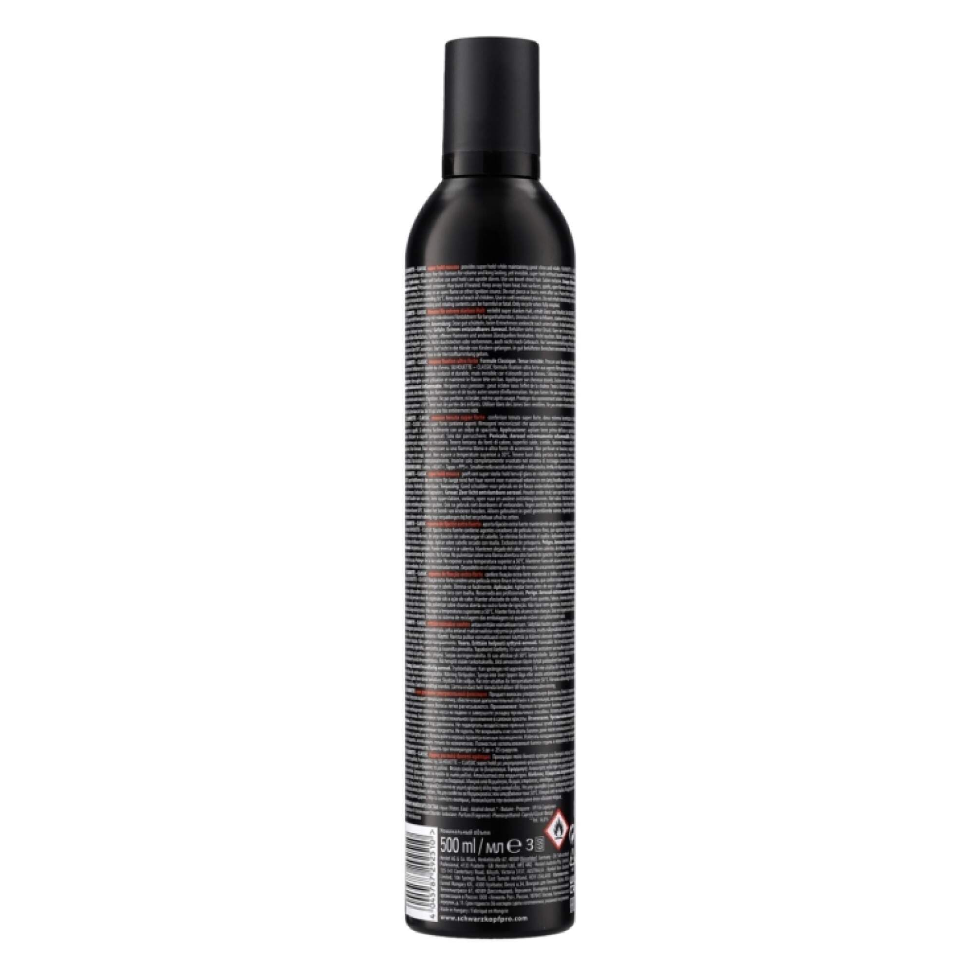SILHOUETTE - Super Hold Mousse 500ml - Image 2