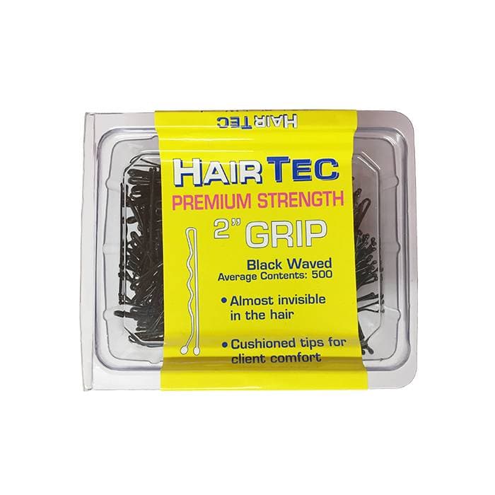 2" Waved Grip (Kirby) - Premium Strength - Black