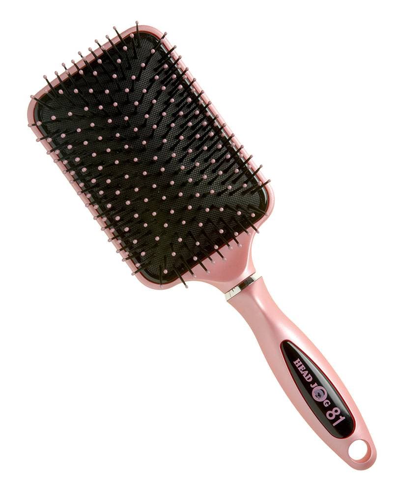 Head Jog 81 Pink Paddle Brush