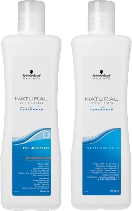 Schwarzkopf Natural Styling - Classic - Perm Lotion 0 & Neutraliser Duo