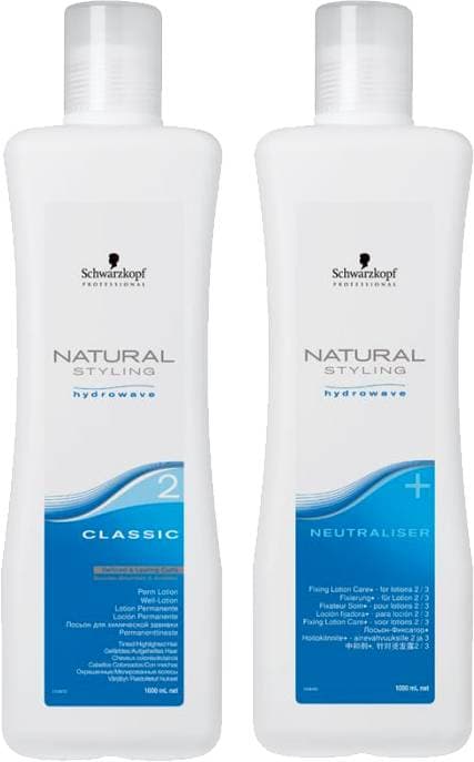 Schwarzkopf Natural Styling - Classic - Perm Lotion 2 & Neutraliser+ Duo