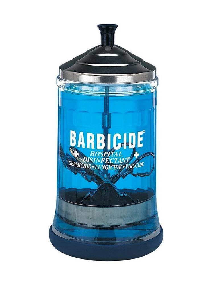 Barbicide Sterilising Glass Jar - Midsize