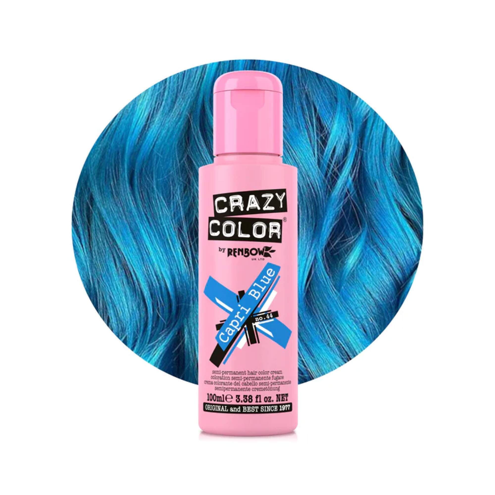 Crazy Color - Vibrant Shades - Capri Blue (44)