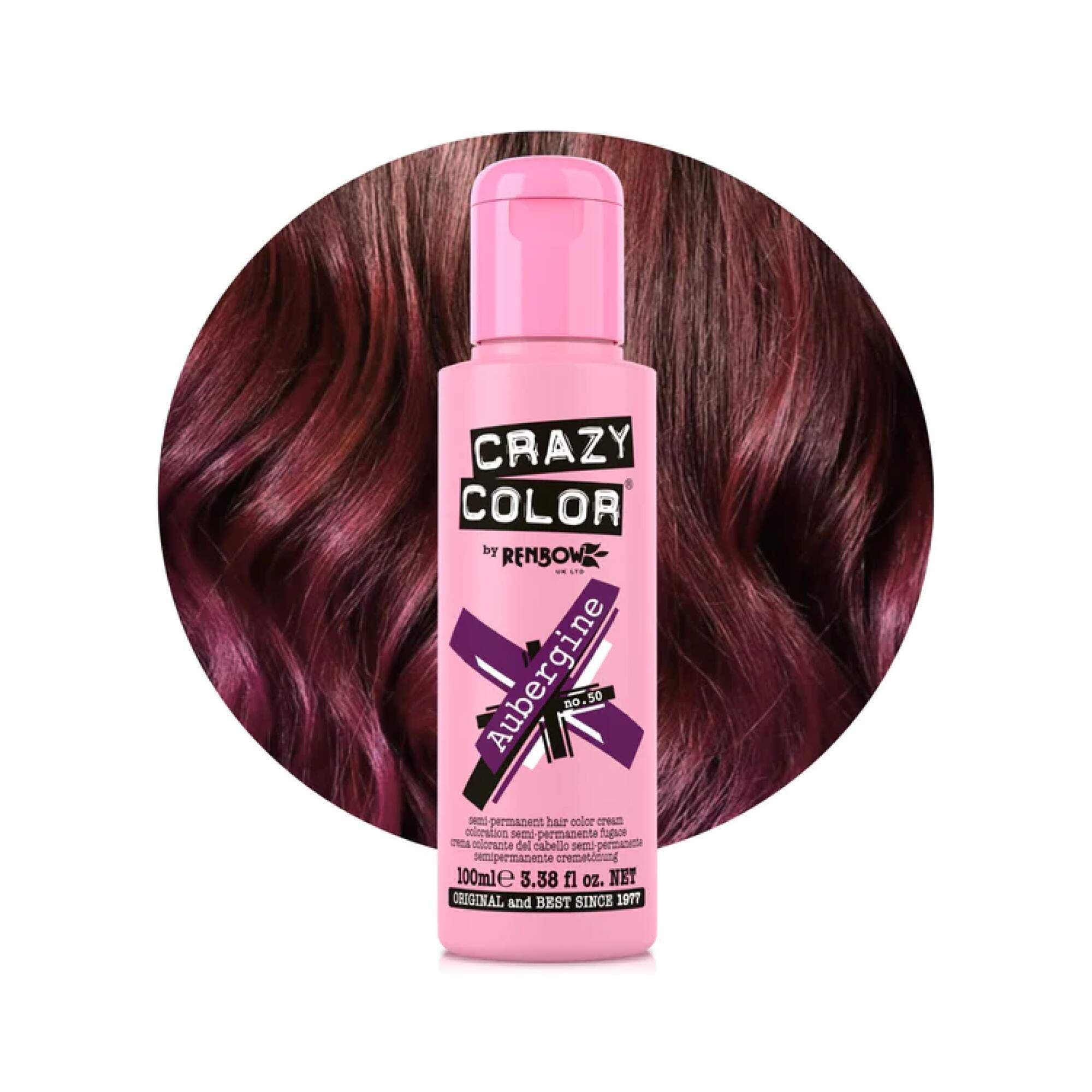 Crazy Color - Vibrant Shades - Aubergine (50)