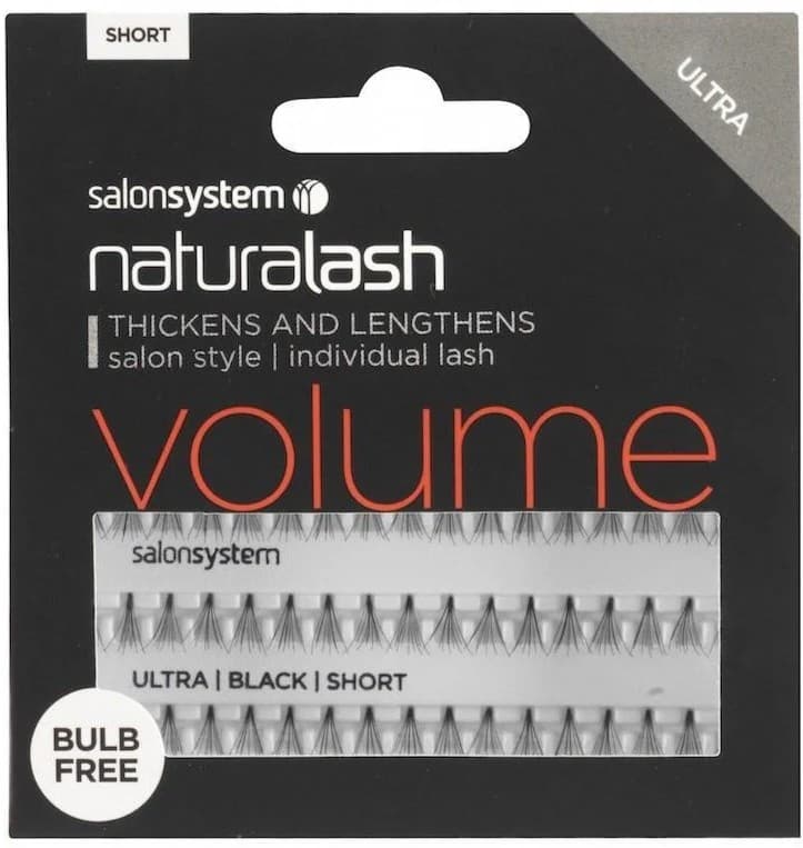Salon System - Individual - Short Lashes - BULB FREE Cluster Lash