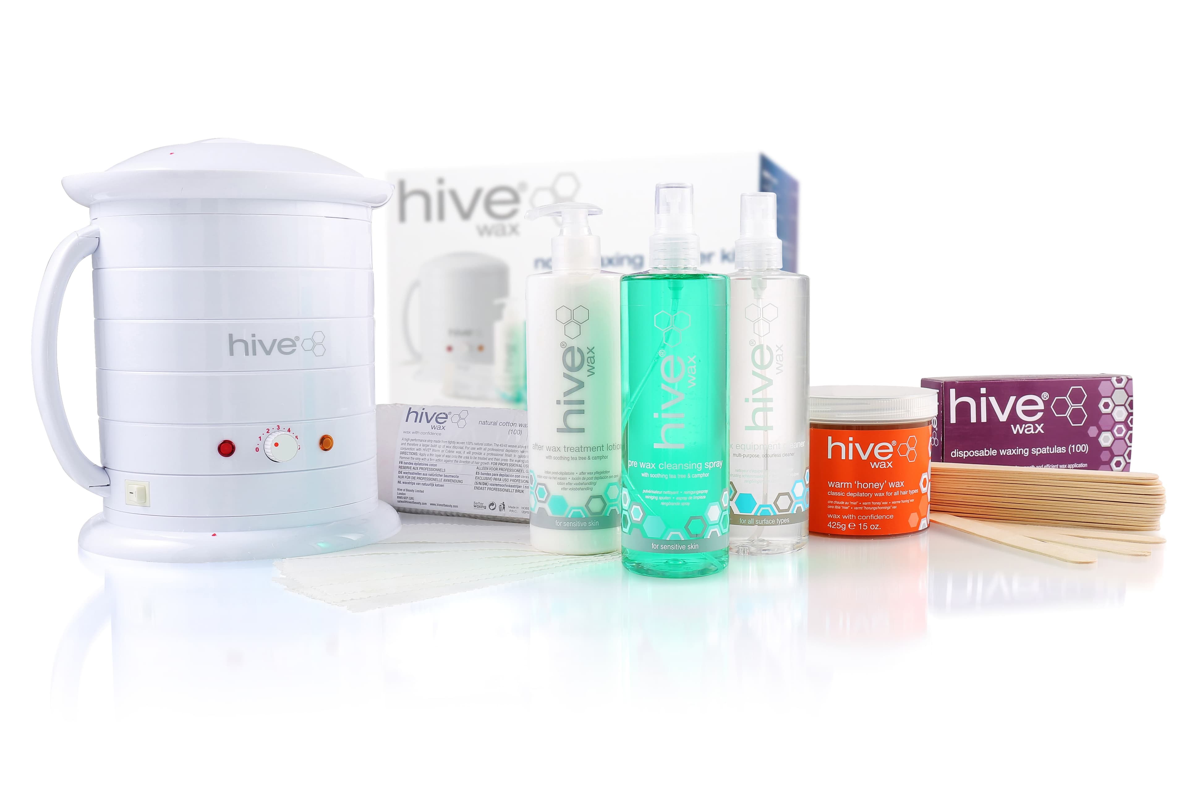 HIVE - KITS - 'No. 1'  Wax Heater - 1000cc - Warm 'Honey' Kit 