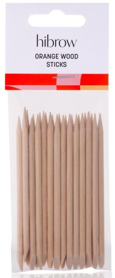 Hi Brow - Brow Tinting - Orange Wood Sticks (pack of 25)