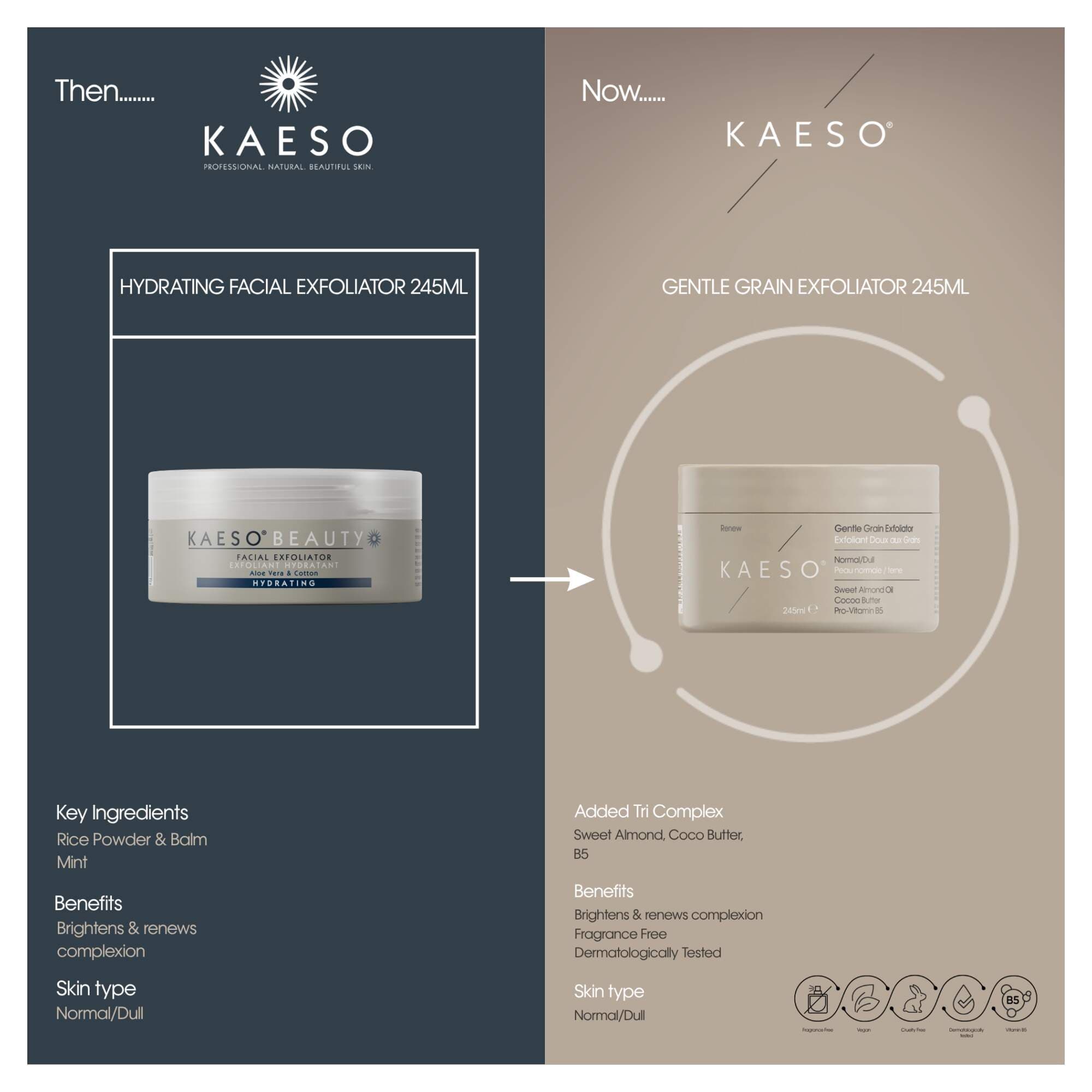 KAESO SKINCARE - HYDRATING - Exfoliator 245ml