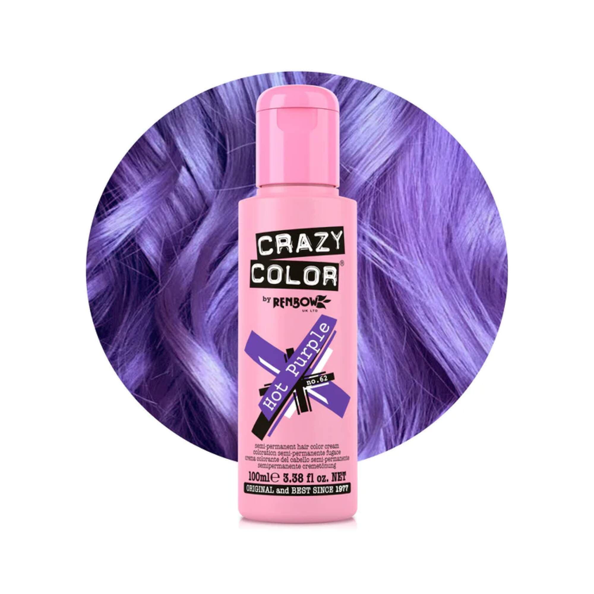 Crazy Color - Vibrant Shades - Hot Purple (62)