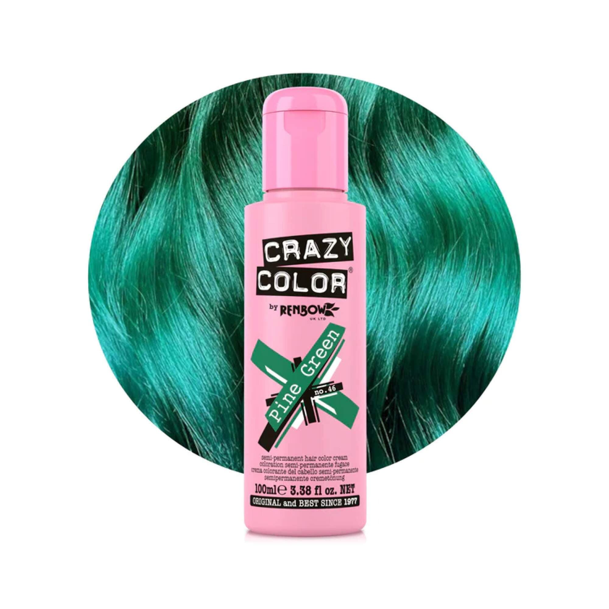 Crazy Color - Vibrant Shades - Pine Green (46)