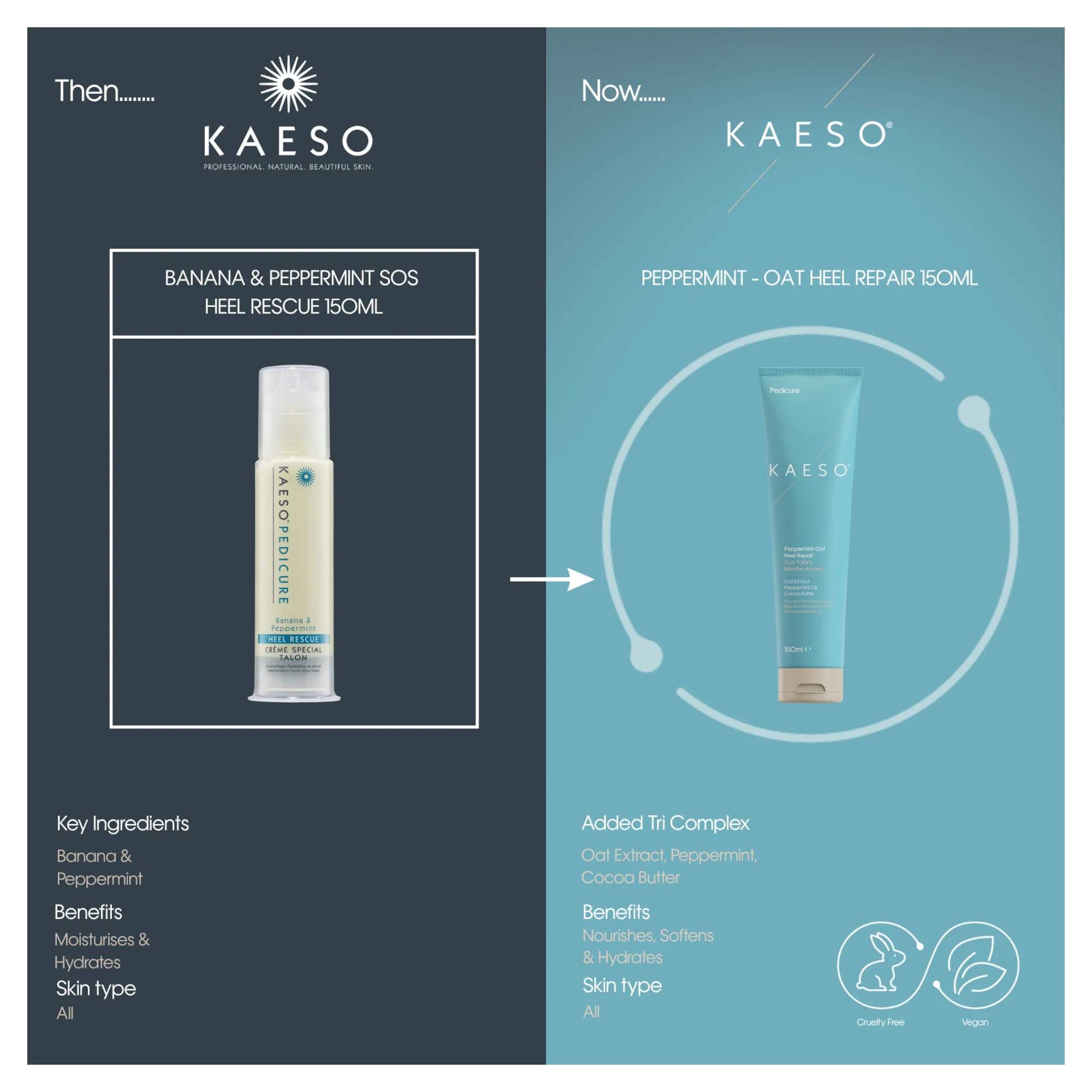 KAESO PEDICURE -  Pedicure Peppermint-Oat Heel Repair 150ml