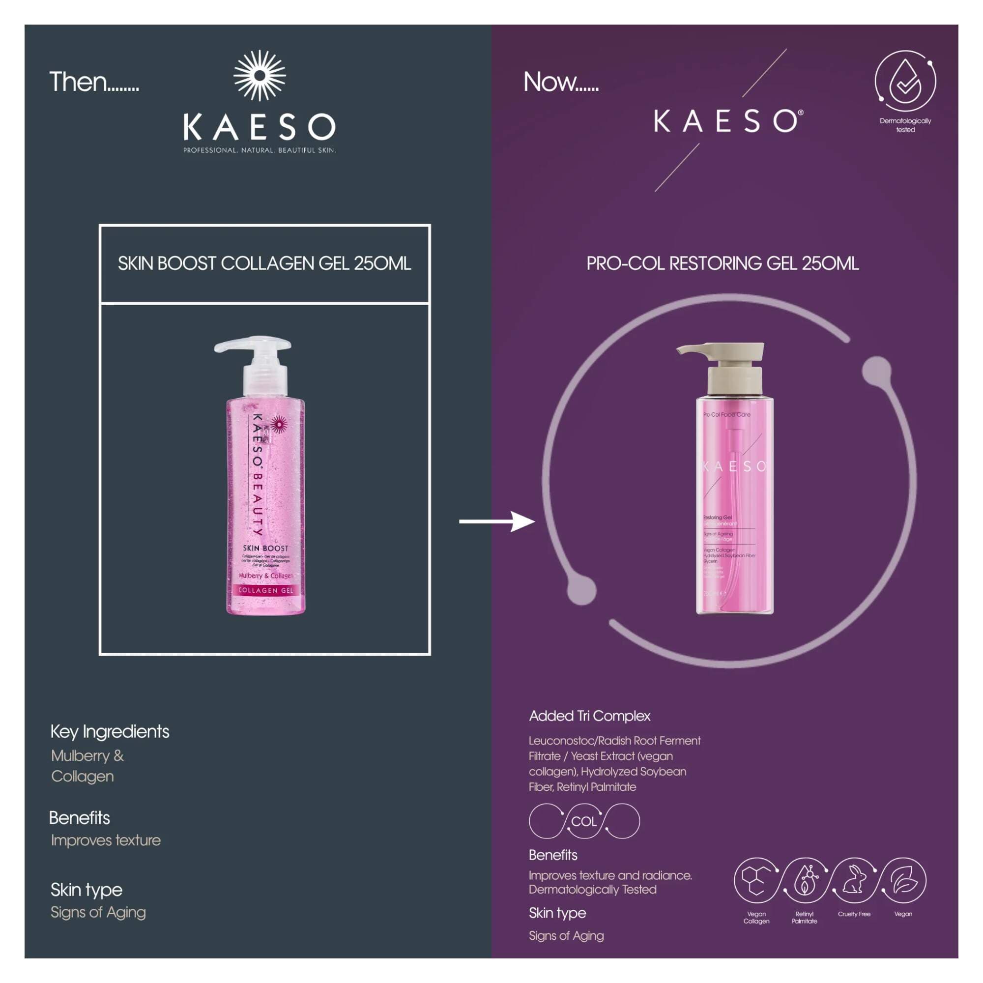 KAESO FACIAL SPECIFICS - Skin Boost, Collagen Gel