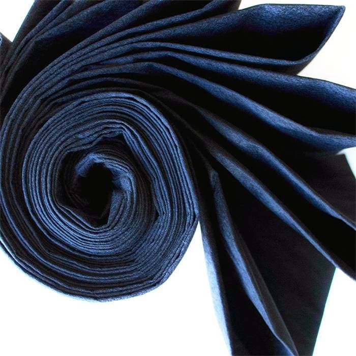 Eco Towel Black Smooth Disposable