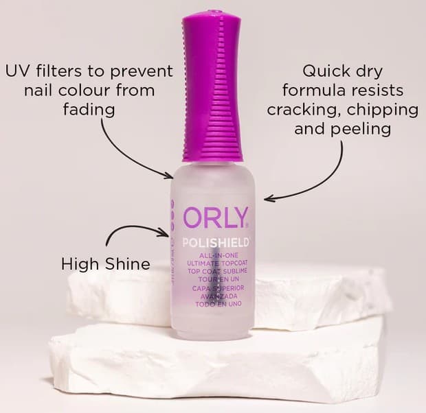ORLY - TOP COATS - Polishield 3-in-1 - 9ml