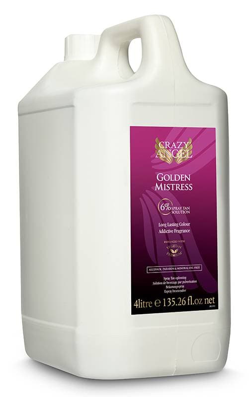 Crazy Angel Golden Mistress Salon Spray (6% DHA) 4000ml