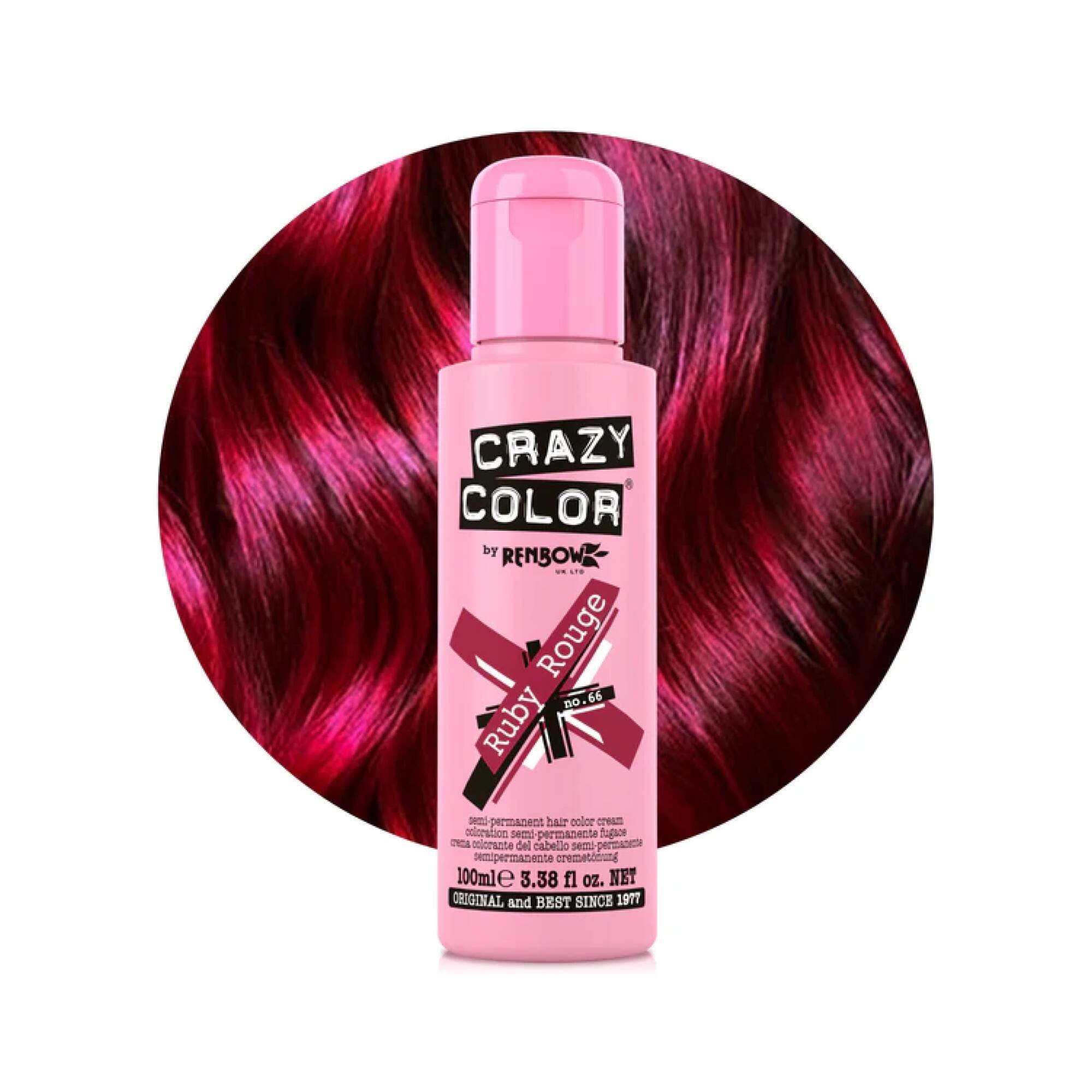 Crazy Color - Vibrant Shades - Ruby Rouge (66)