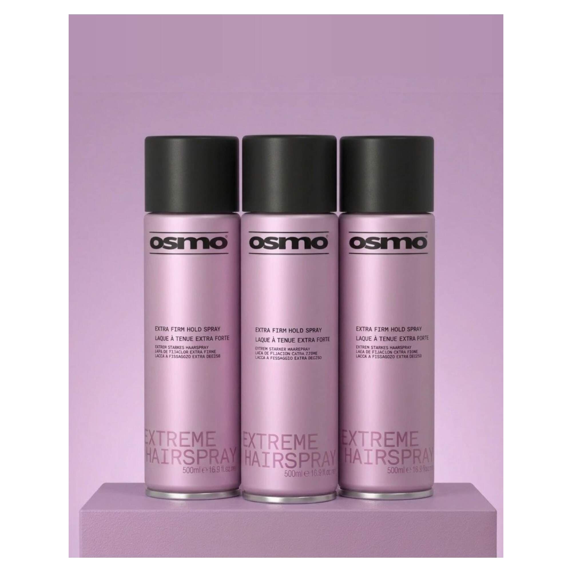 NEW OSMO - Style & Finish - Extreme Extra Firm Hairspray - Image 3