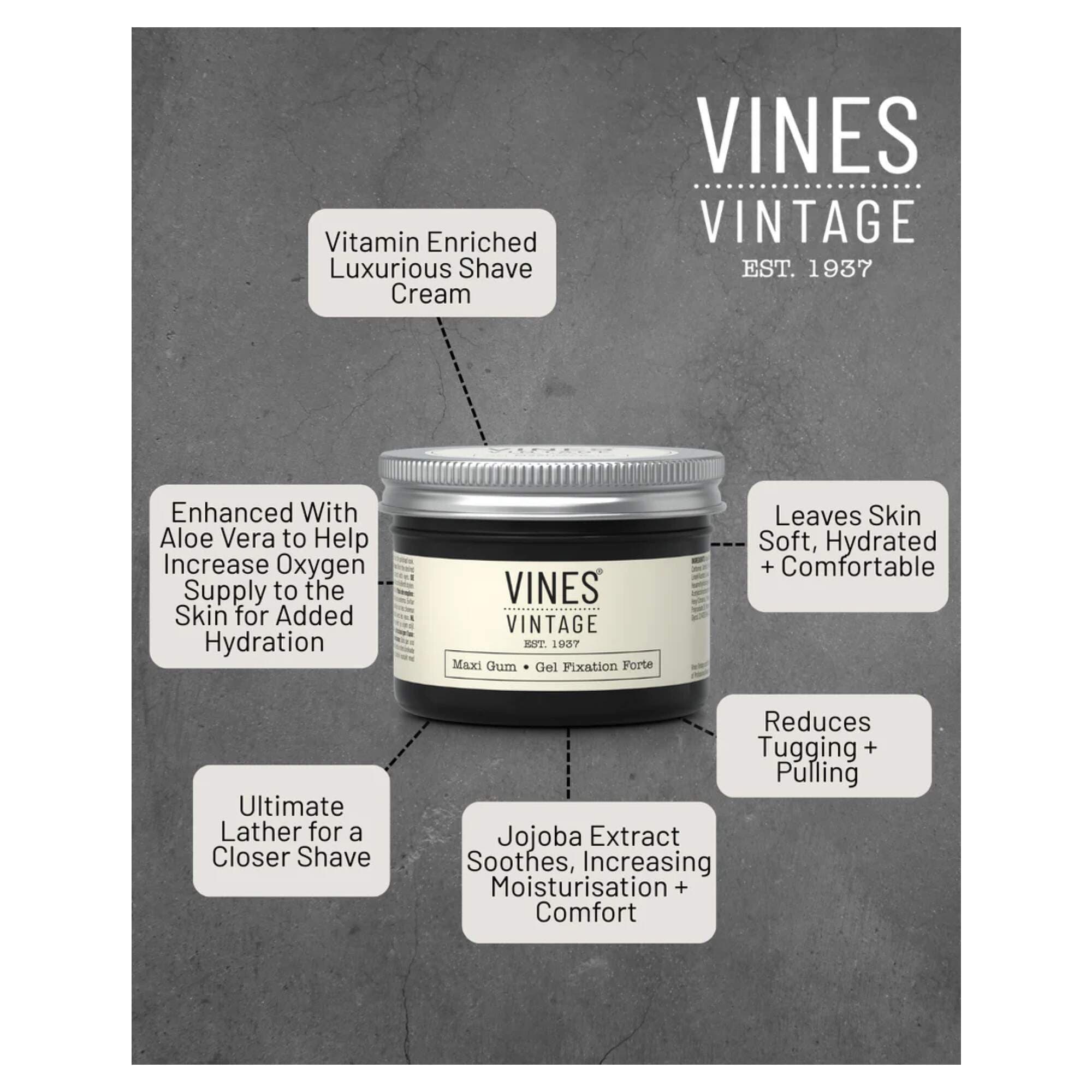 VINES VINTAGE - SHAVE - Shaving Cream - Image 2
