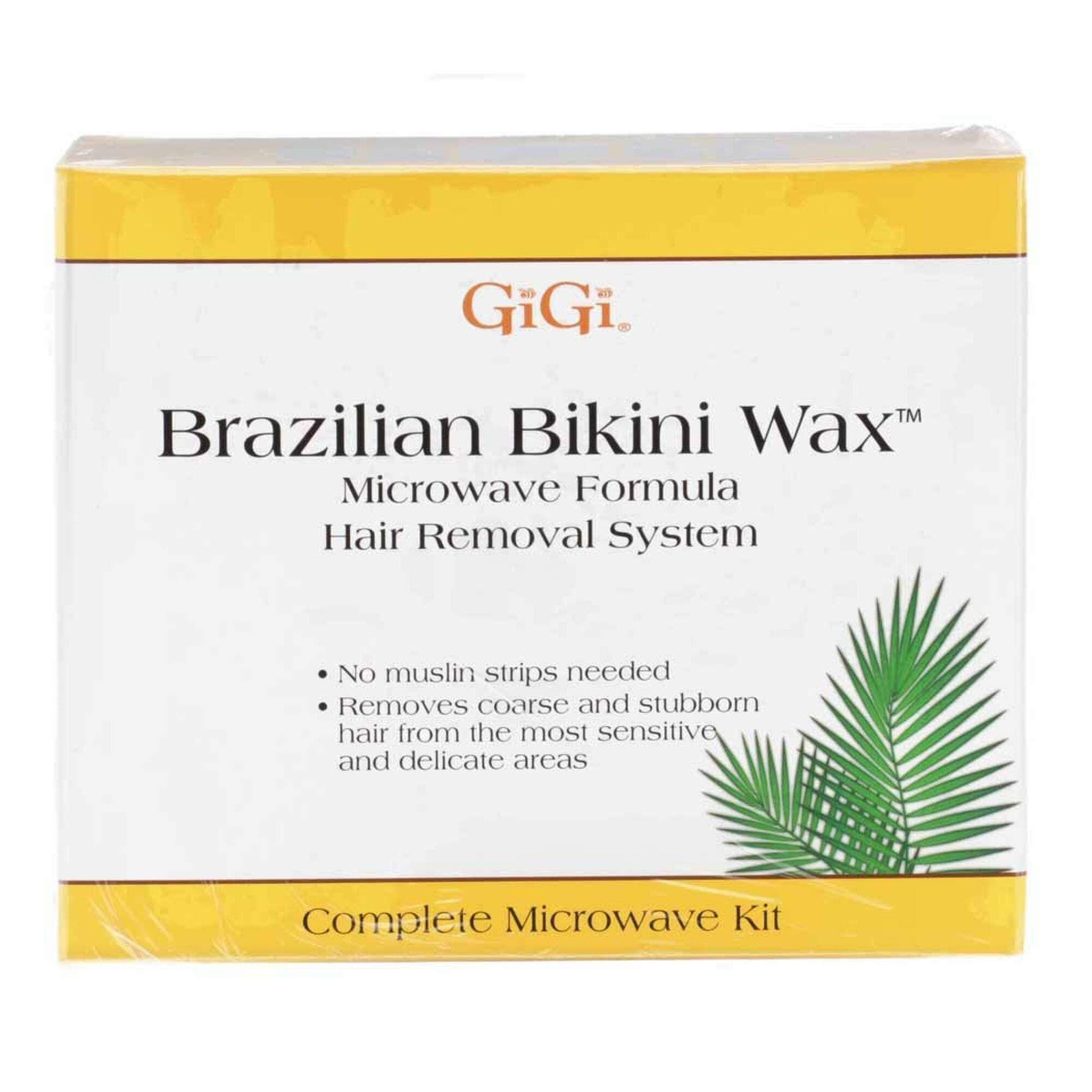 GiGi MICROWAVABLE - Braz Bikini Wax Microwave Kit