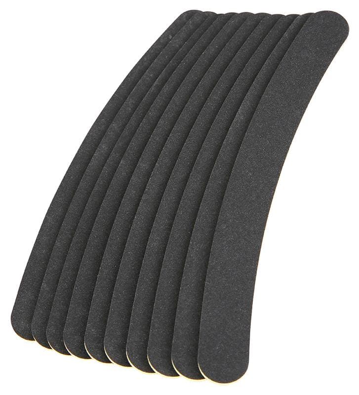 THE EDGE - CUSHIONED FILE - Duraboard Curved 100/180 - Black & Yellow - Washable - 10Pk
