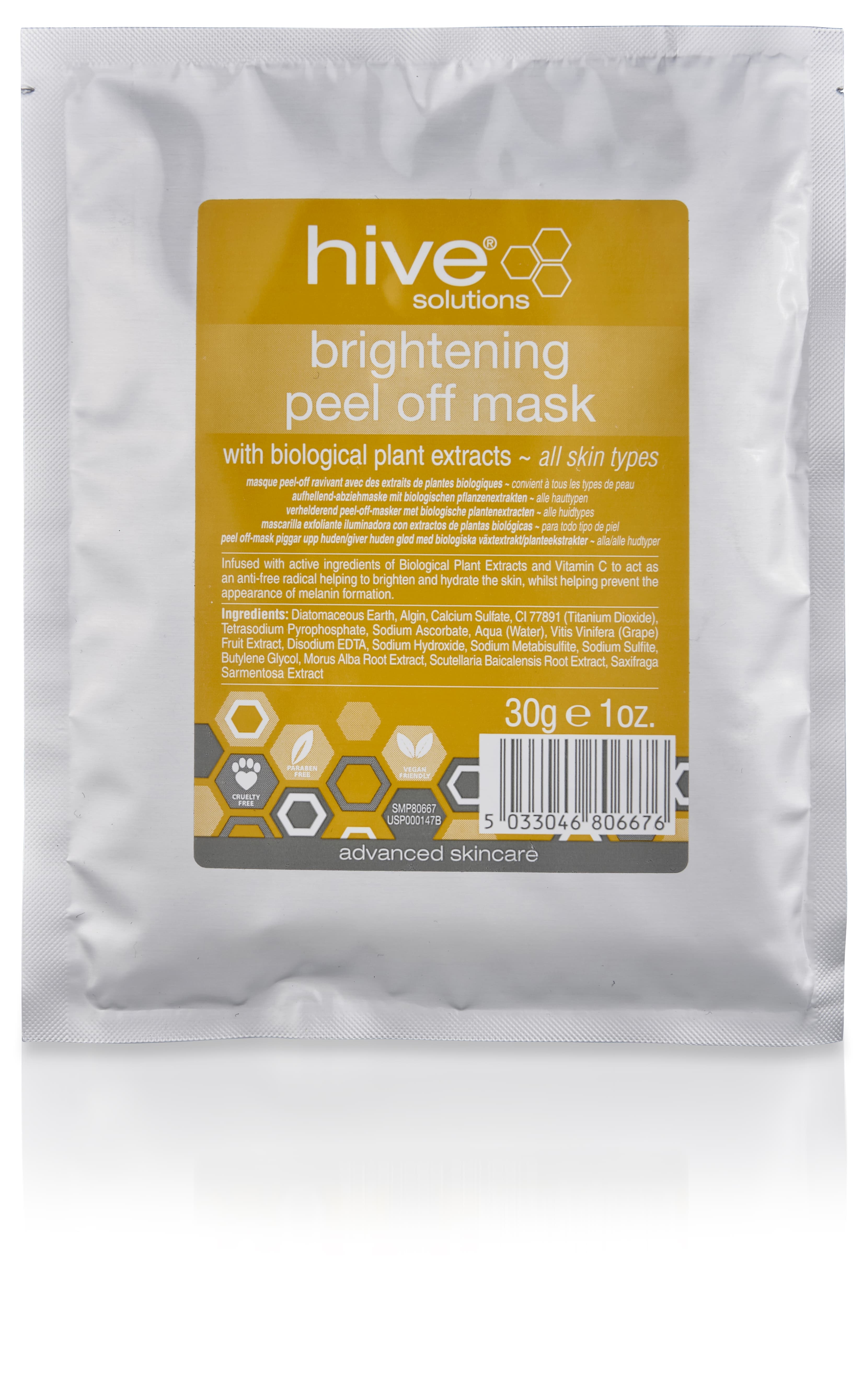 HIVE - SKINCARE - Brightening Peel Off Masks - 30g