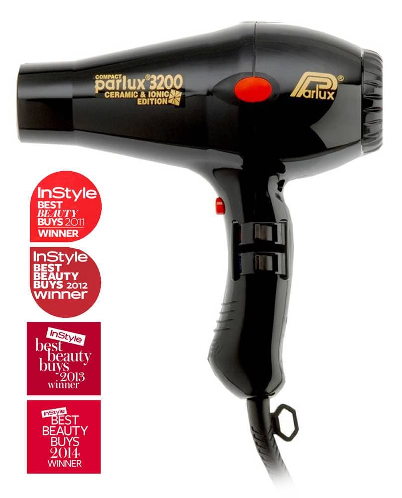 Parlux 3200 Compact Ceramic Ionic Black