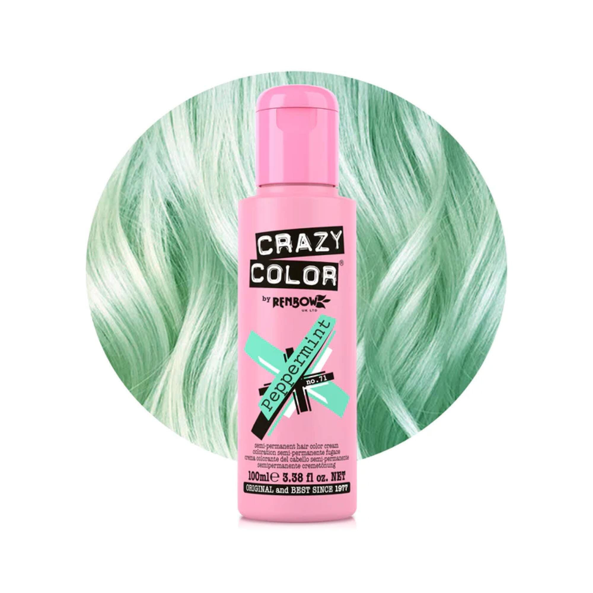 Crazy Color - Vibrant Shades - Peppermint (71)