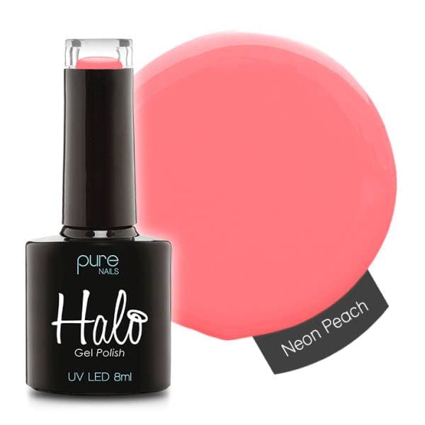 Halo Gel Polish - Neon Peach