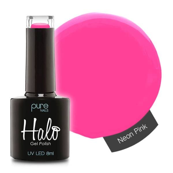 Halo Gel Polish - Neon Pink