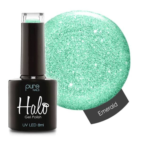 Halo Gel Polish - Ice Crystals - Emerald