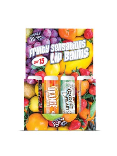 Fiesta Sun - Fruity Scentsations - Lip Balm Display