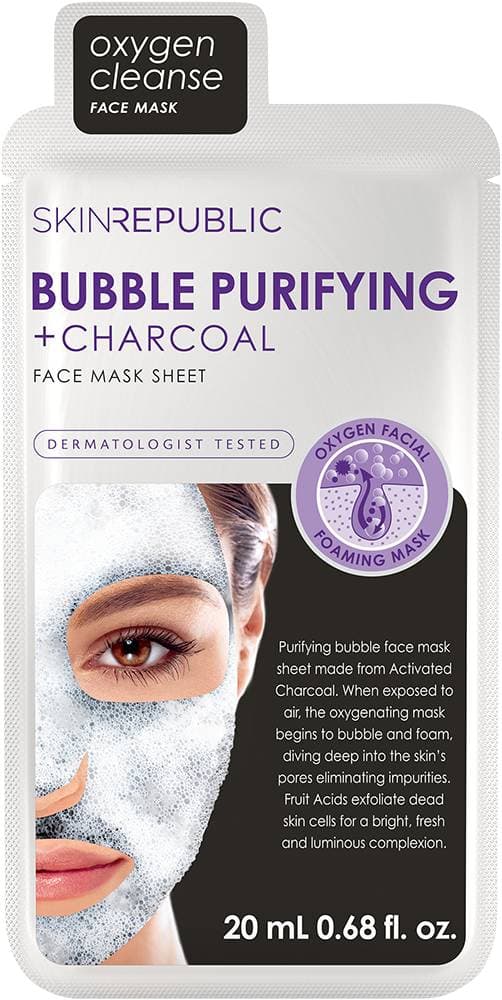 Skin Republic Bubble Purifying Face Mask Sheet