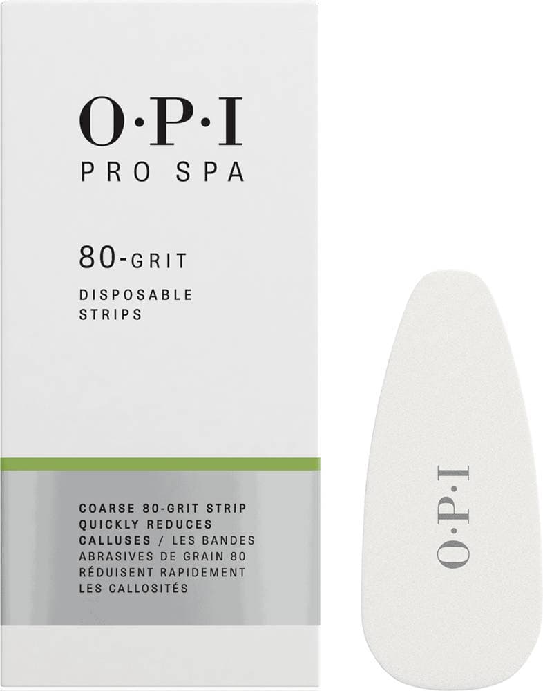 OPI - FILES - Disposable Grit Strips - 80 Grit - 20 Piece