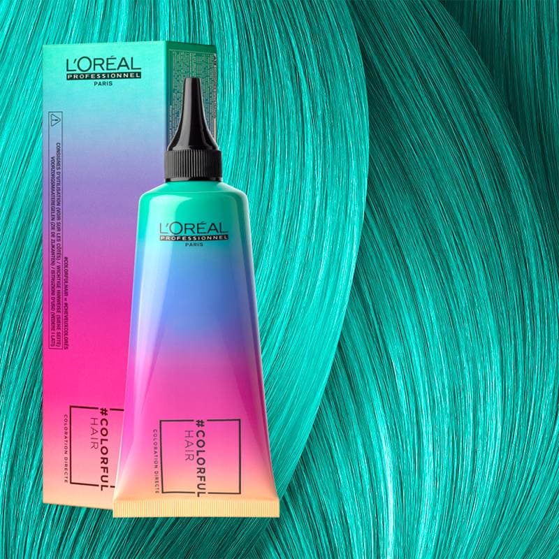 L'Oréal #COLORFULHAIR Caribbean Blue