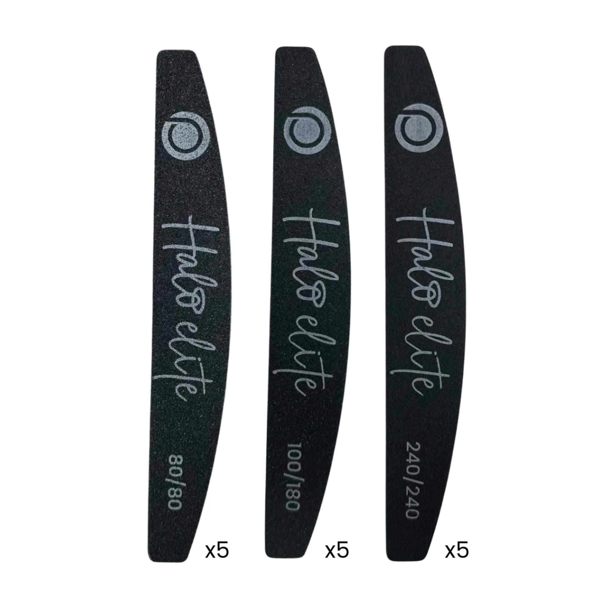 HALO ELITE FILES - Mixed Black 80/80 100/180 240/240